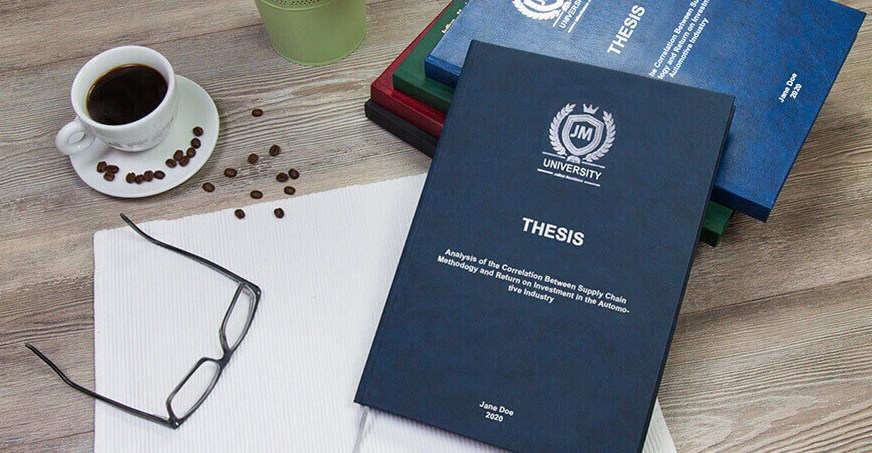 How to Print and Bind Your Academic Thesis Properly