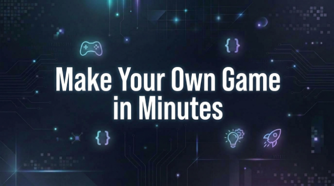 Make Your Own Game in Minutes